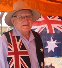 John Major, Bush Poet at Australia Day Noosa