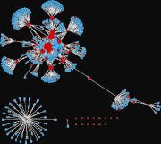 Rob Goodspeed - Visualisation of Blogrolls Network of UAE blog community