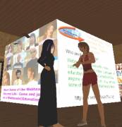 Helen and Anne meet in SL